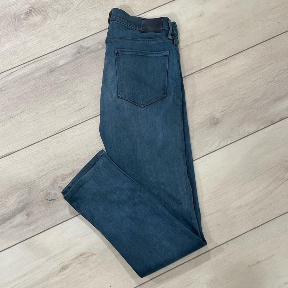 PAIGE Blue Straight Jeans Classic Style